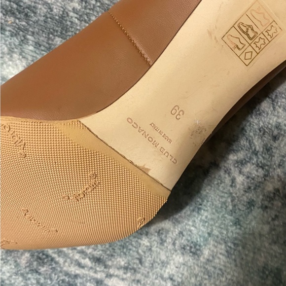 NWOT Club Monaco BRENNAHA PUMPS IN COGNAC - Picture 5 of 8